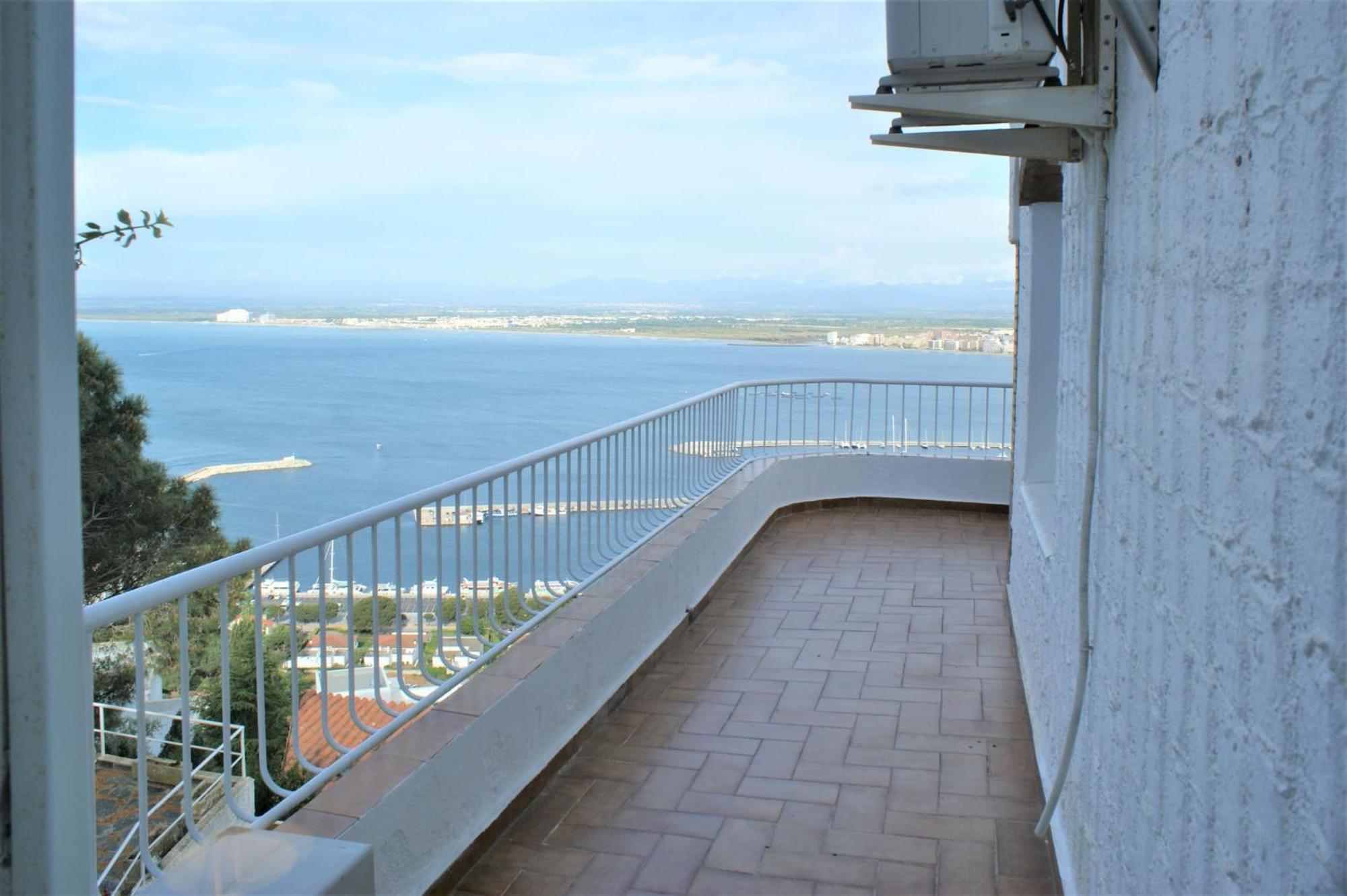 Appartement Precioso Piso Con Vistas Espectaculares Del Mar Av-50 à Roses Extérieur photo